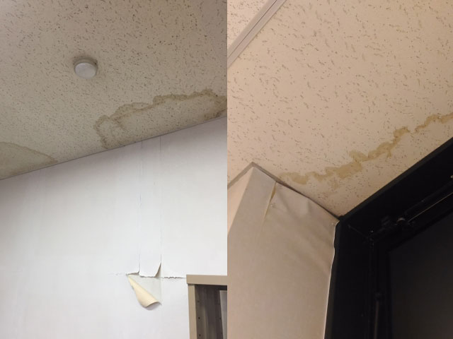 放っておくと危険な雨漏り！